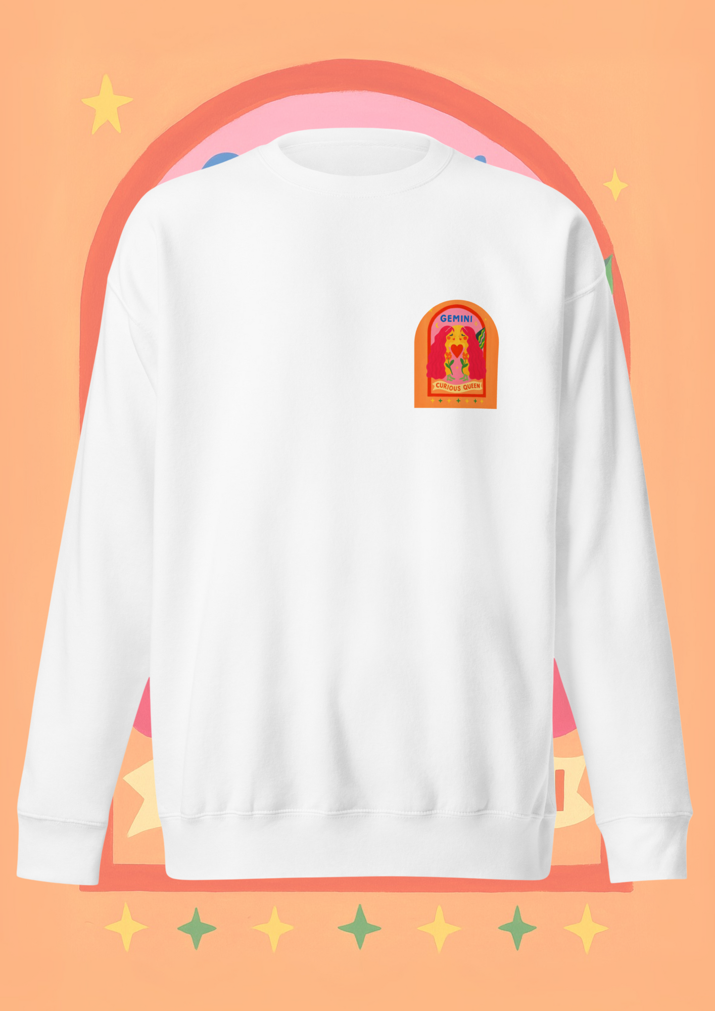Gemini Cosmic Color Sweatshirt