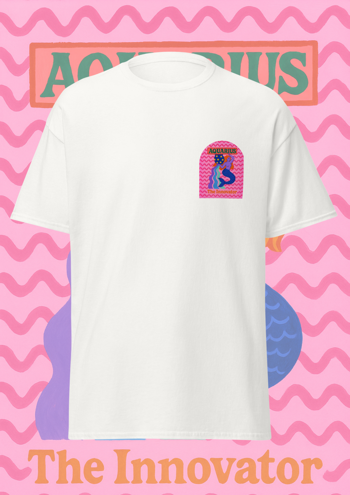 Aquarius Cosmic Color T-Shirt