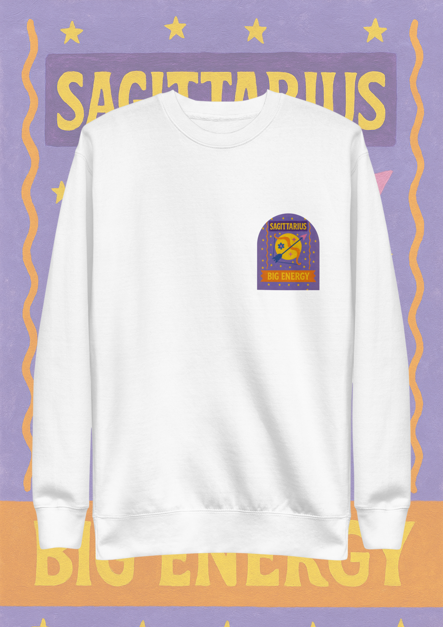 Sagittarius Cosmic Colour Sweatshirt