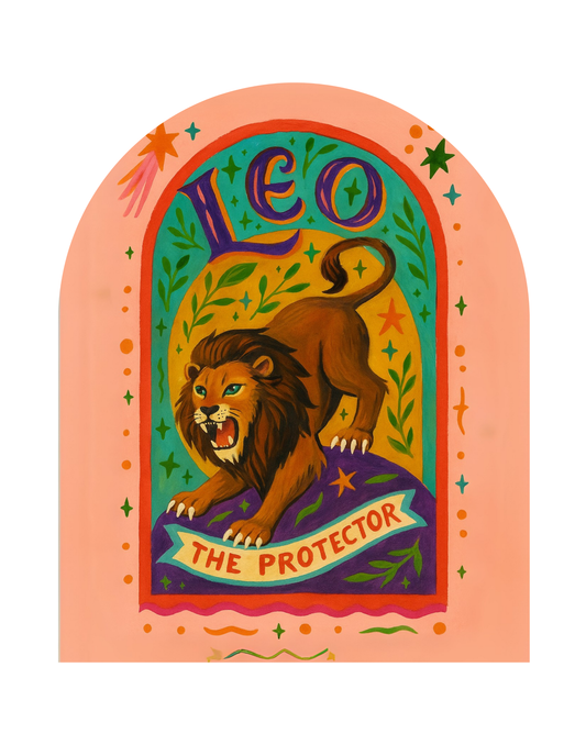 Leo Cosmic Colour Sweatshirt