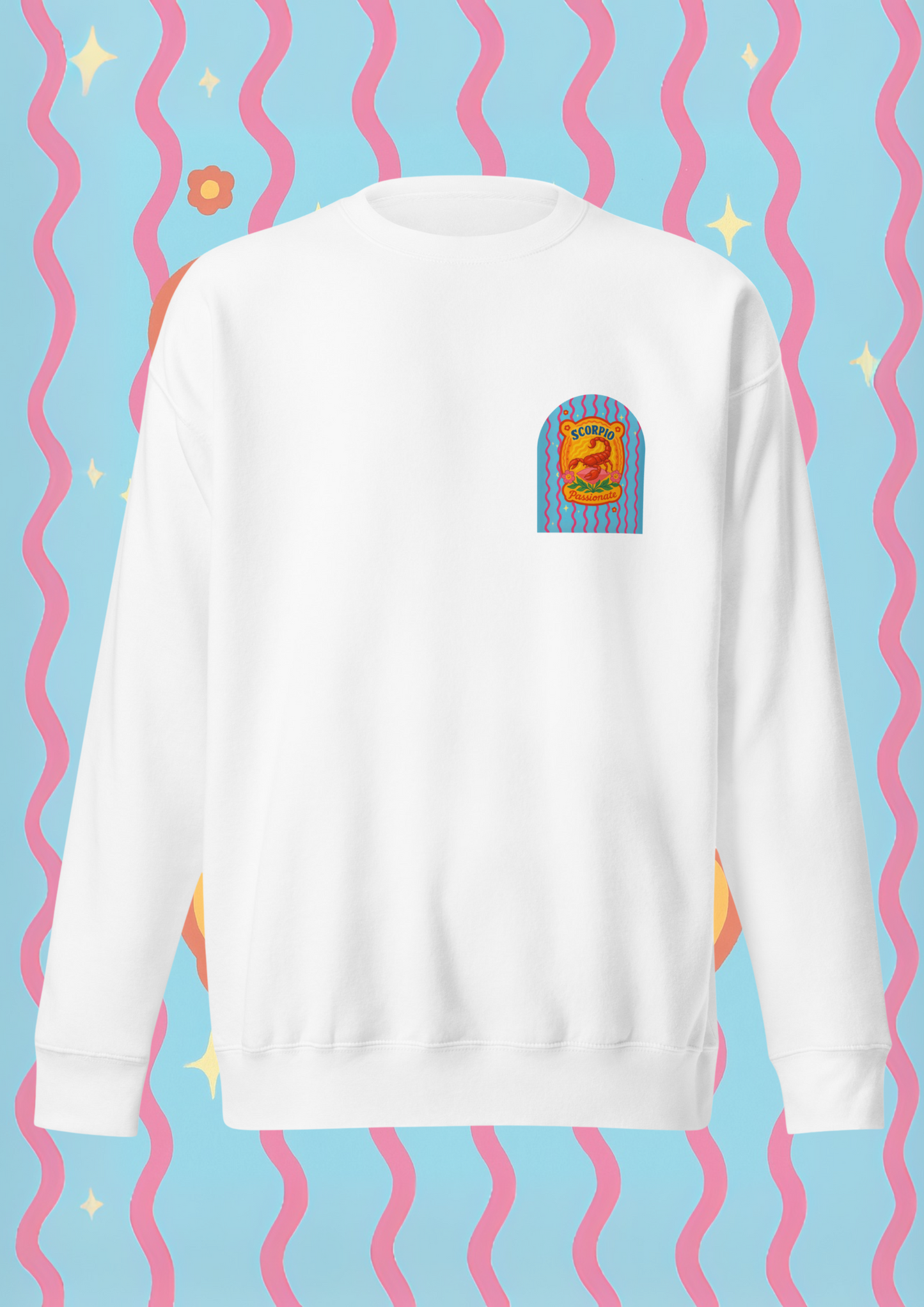 Scorpio Cosmic Color Sweatshirt