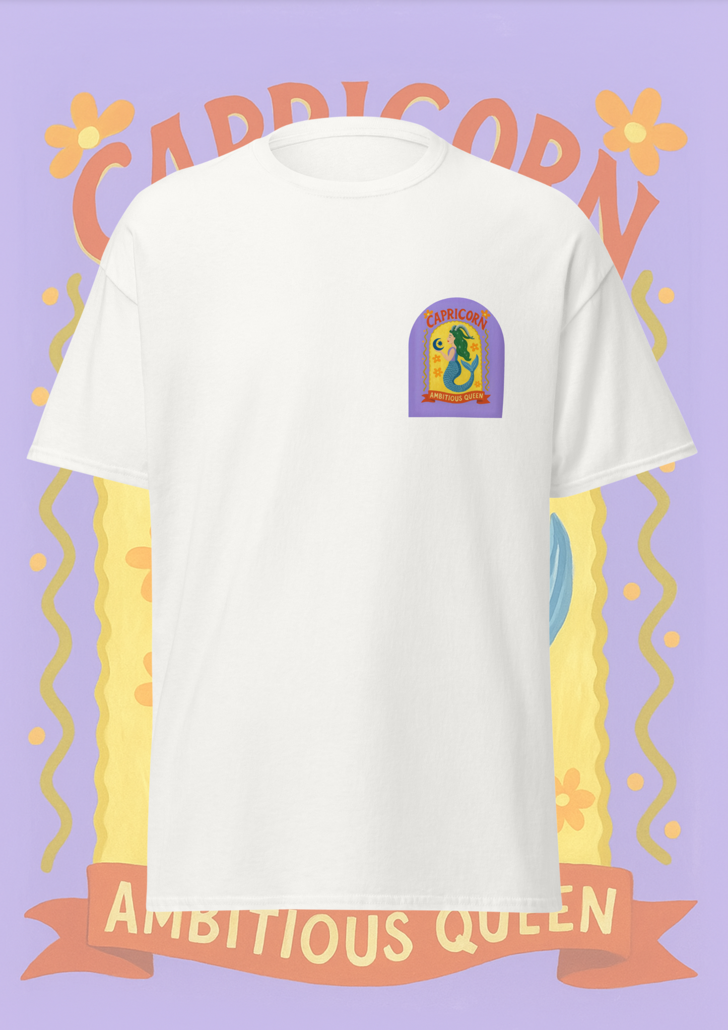 Capricorn Cosmic Color Unisex T-Shirt