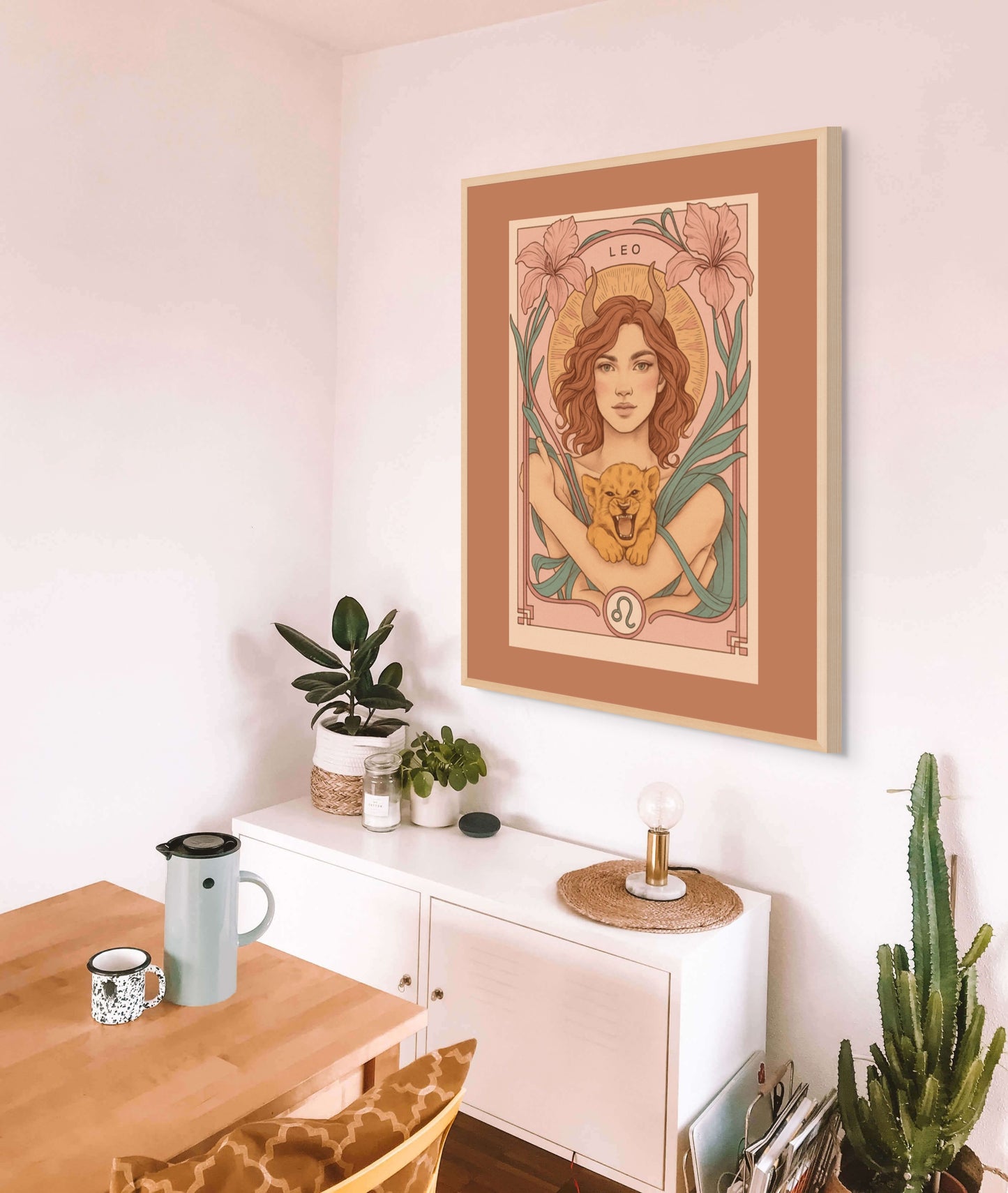 Leo Bloom Goddess Print