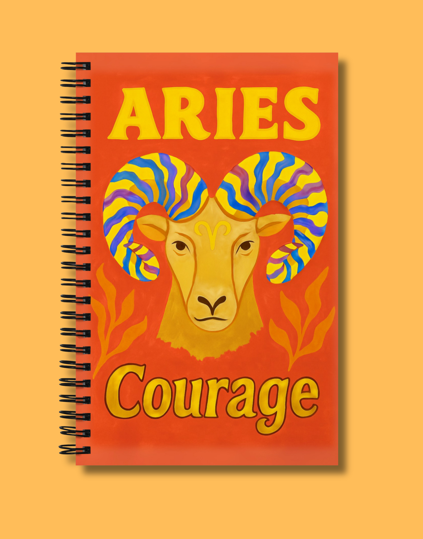 Aries Cosmic Color Notebook