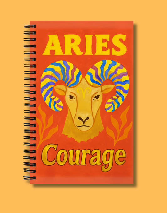 Aries Cosmic Color Notebook