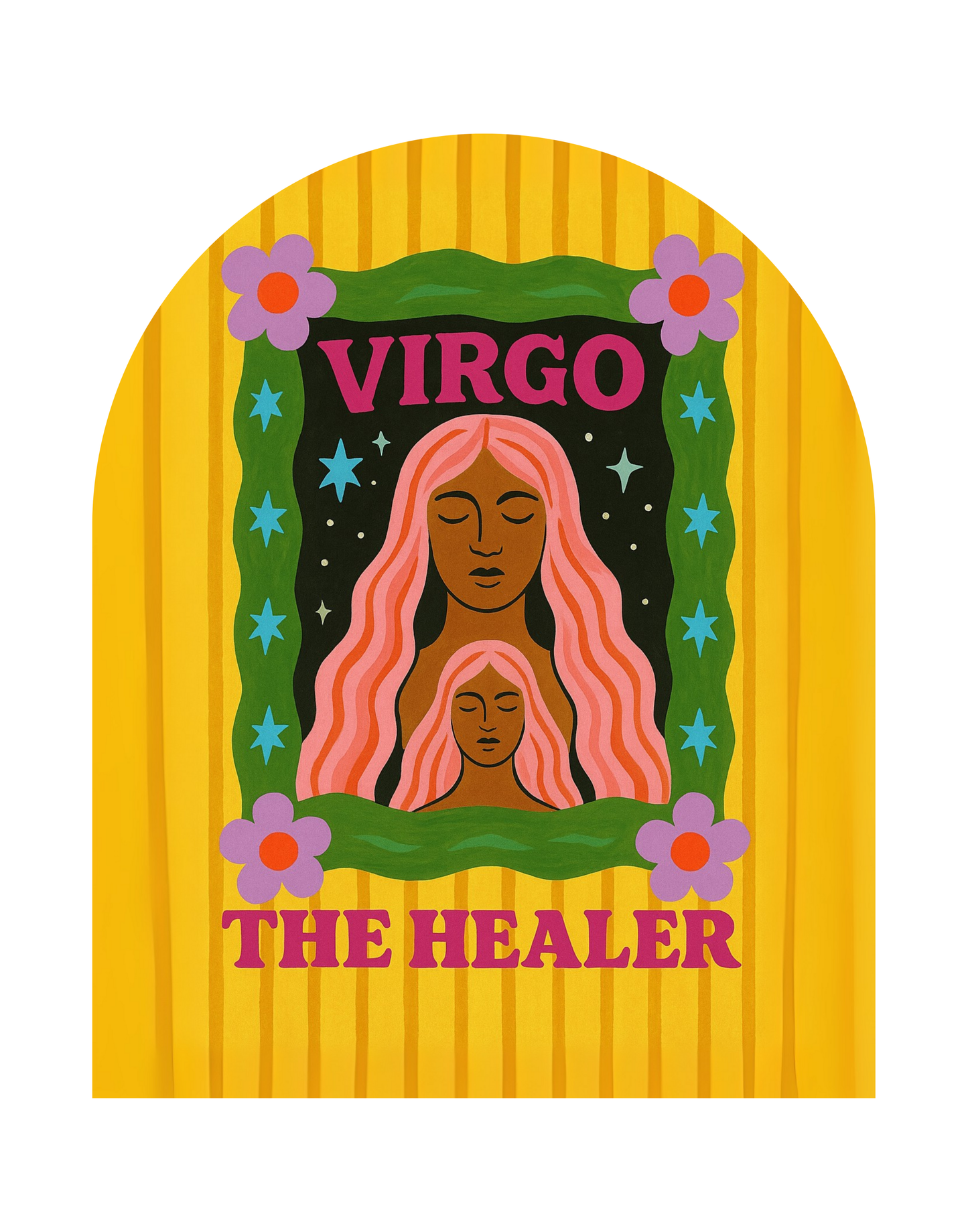 Virgo Cosmic Color Unisex Sweatshirt