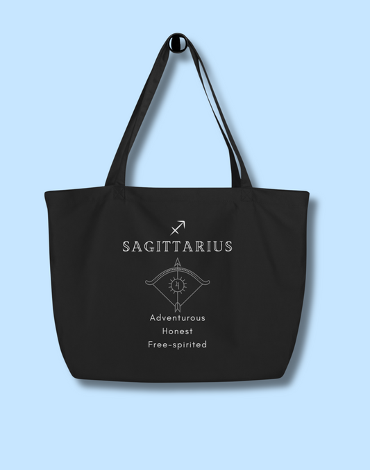 Sagittarius Large Zodiac Personality Tote