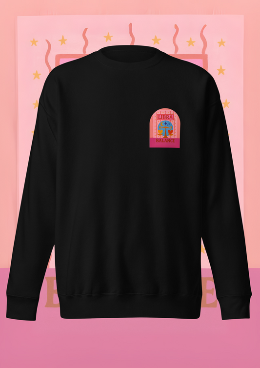 Libra Cosmic Color Sweatshirt