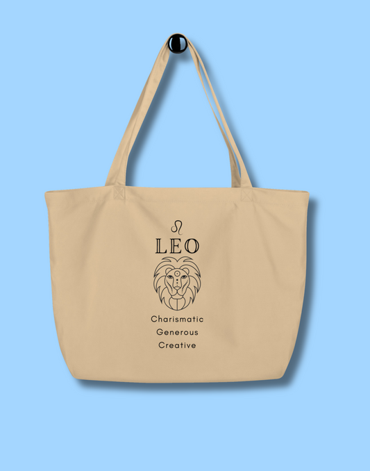 Leo Large Zodiac Personality Tote