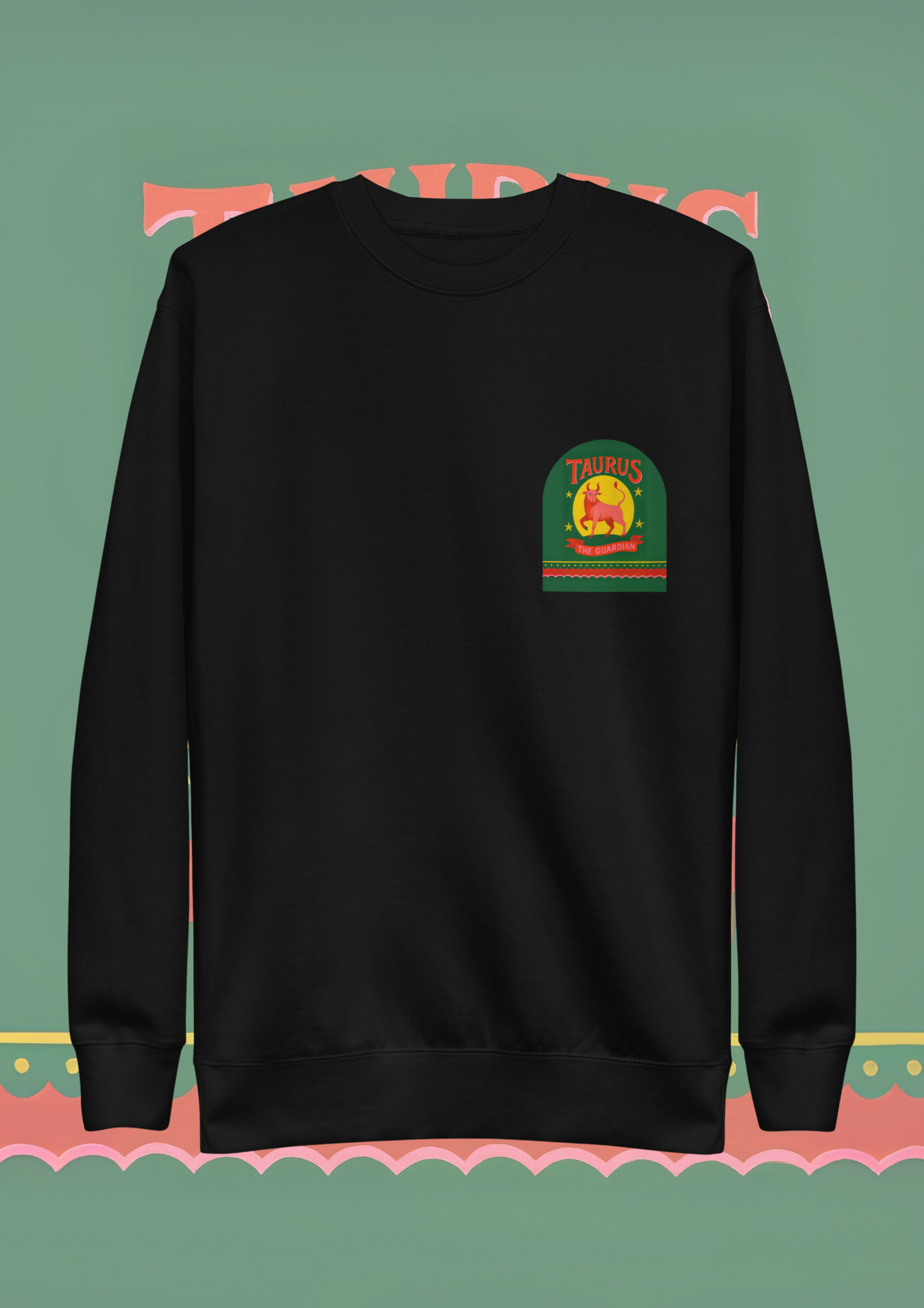 Taurus Cosmic Color Sweatshirt