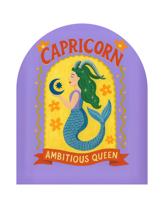 Capricorn Cosmic Color Unisex T-Shirt