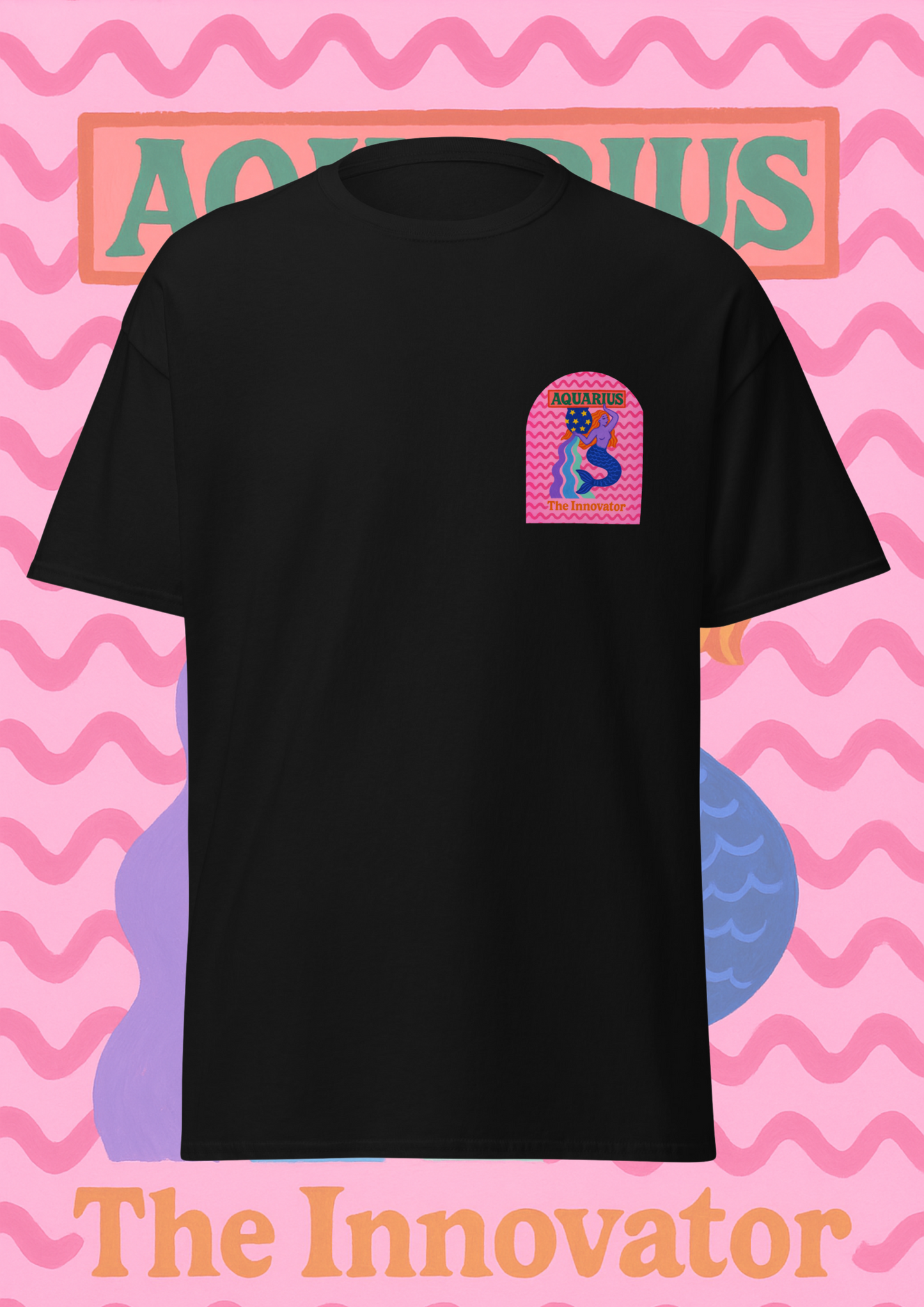 Aquarius Cosmic Color T-Shirt