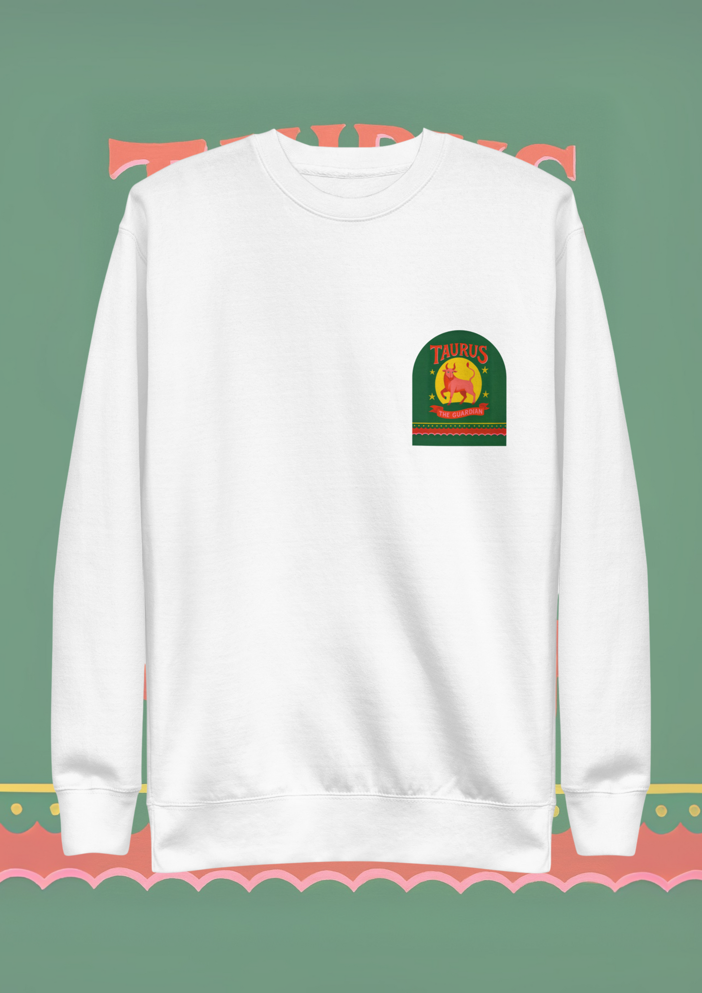 Taurus Cosmic Color Sweatshirt