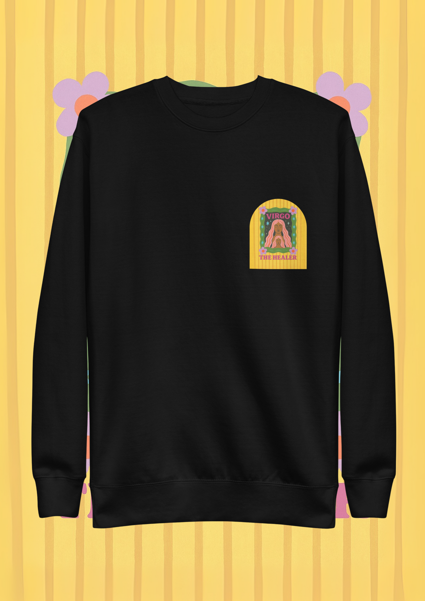 Virgo Cosmic Color Unisex Sweatshirt
