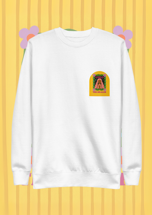 Virgo Cosmic Color Unisex Sweatshirt