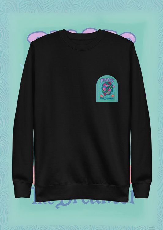 Pisces Cosmic Color Sweatshirt