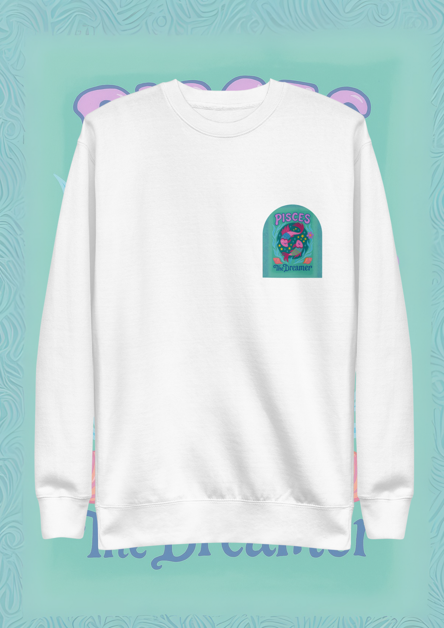Pisces Cosmic Color Sweatshirt