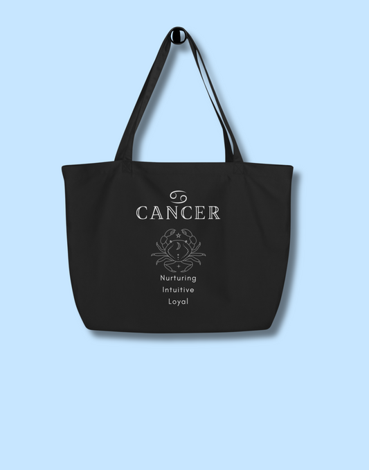 Cancer Large Zodiac Personality Tote