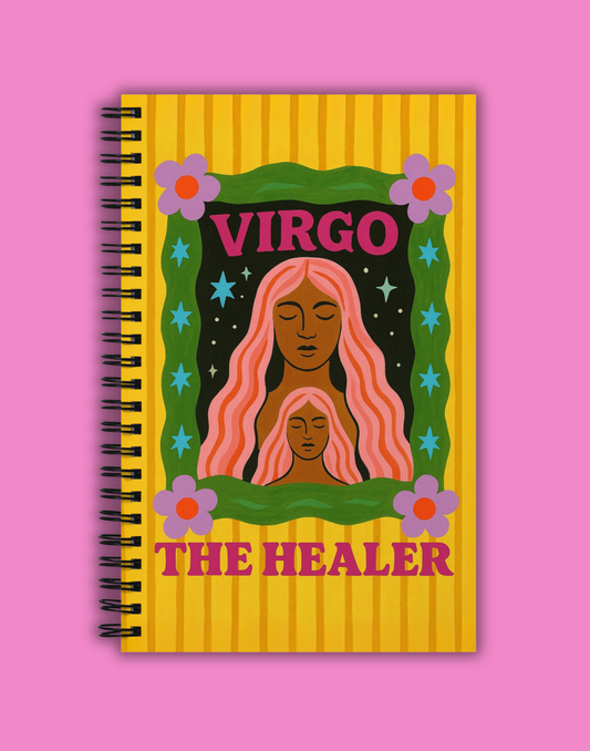 Virgo Cosmic Color Notebook
