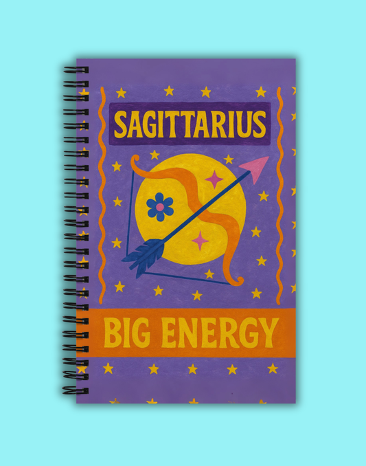 Sagittarius Cosmic Color Notebook