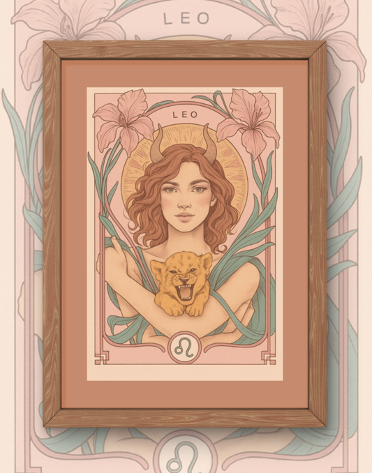 Leo Bloom Goddess Print