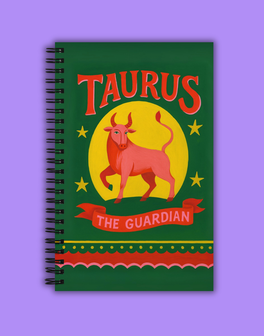 Taurus Cosmic Color Notebook