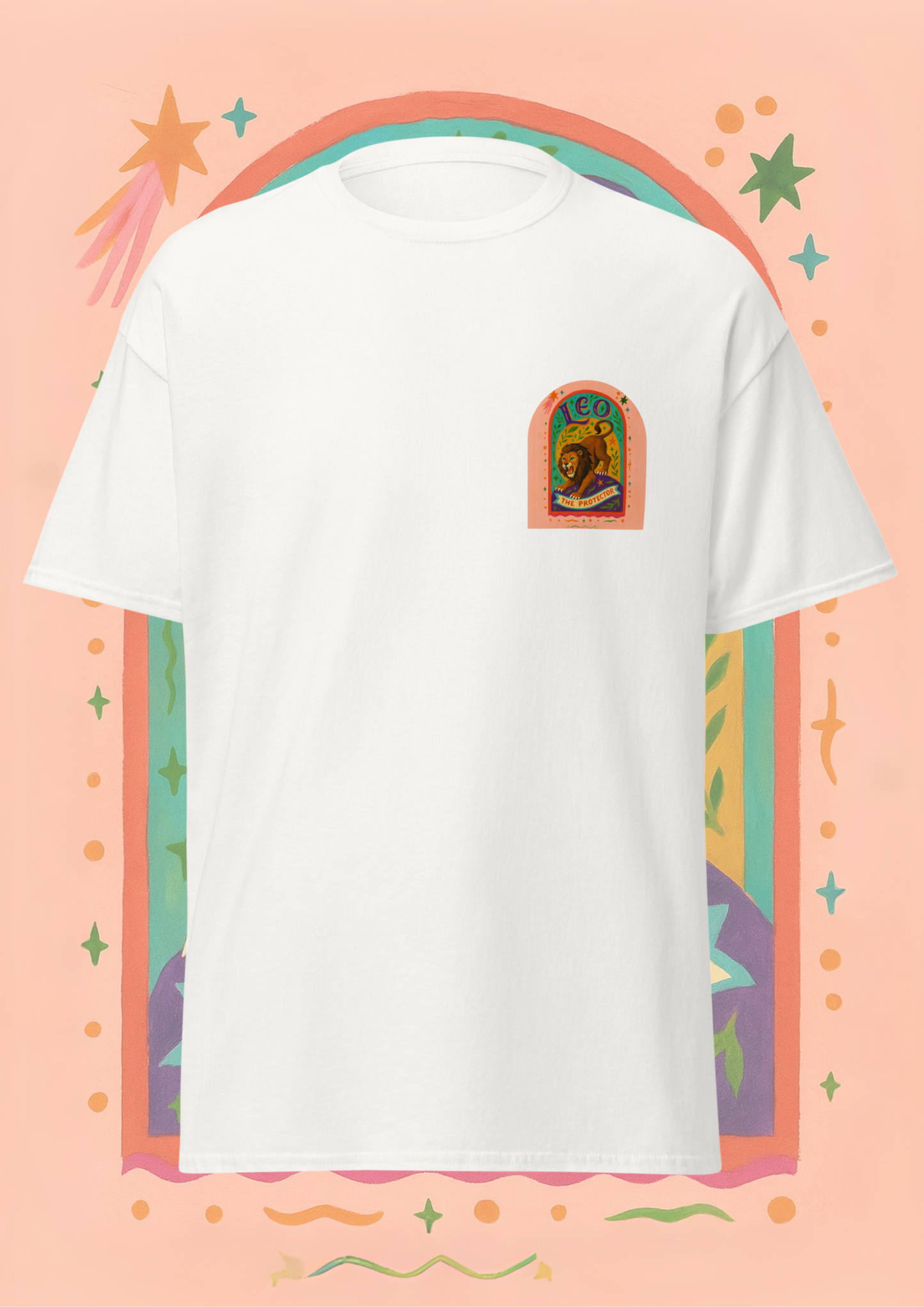 Leo Cosmic Color T-Shirt