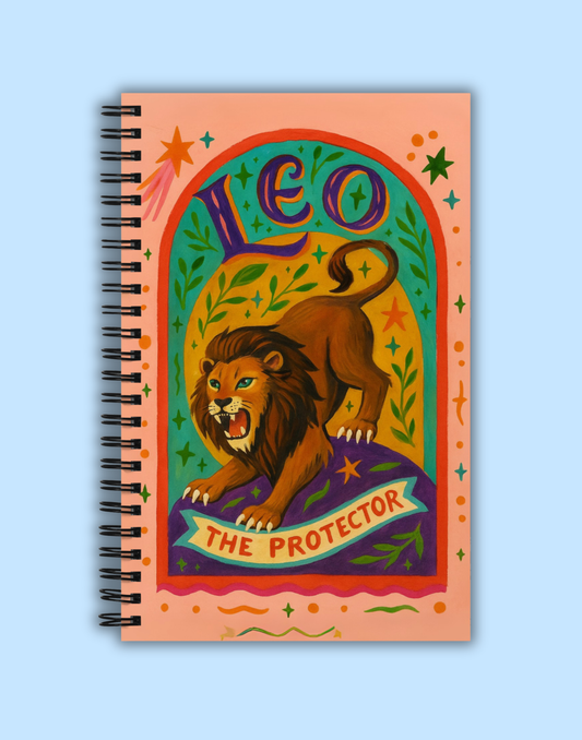 Leo Cosmic Color Notebook