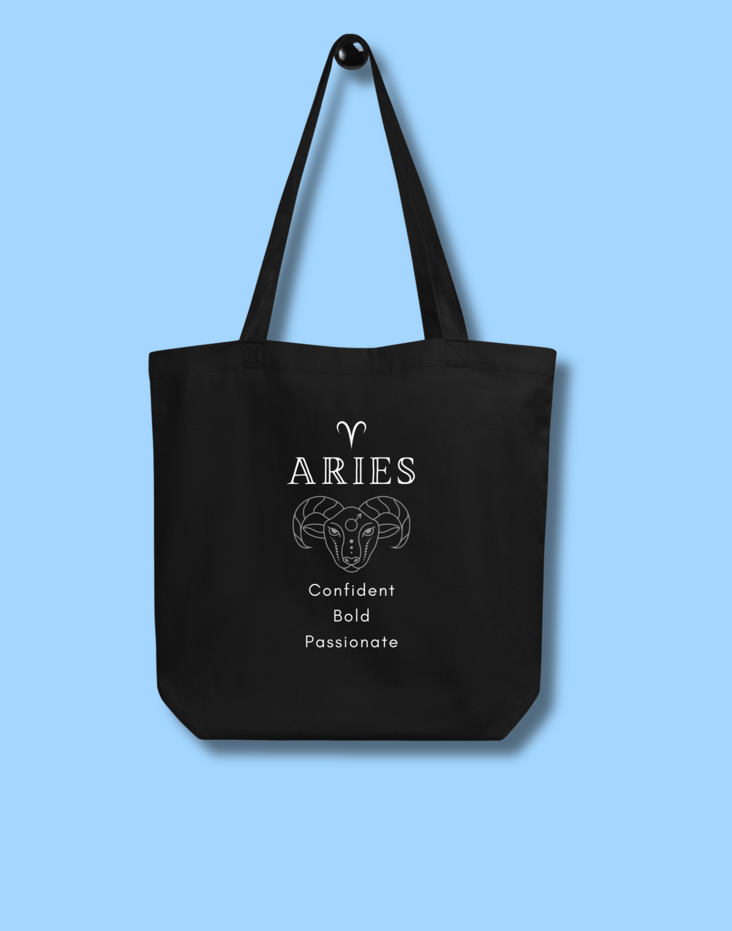 Aries Zodiac Personality Tote