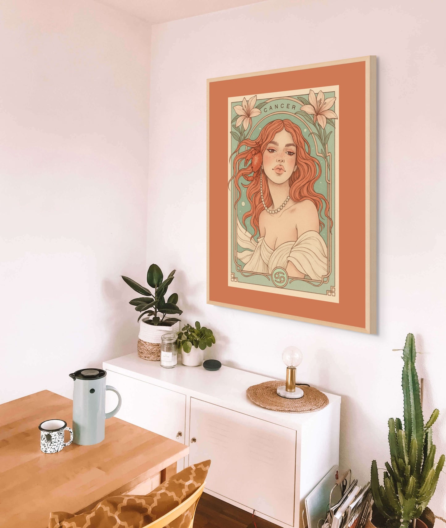 Cancer Bloom Goddess Print