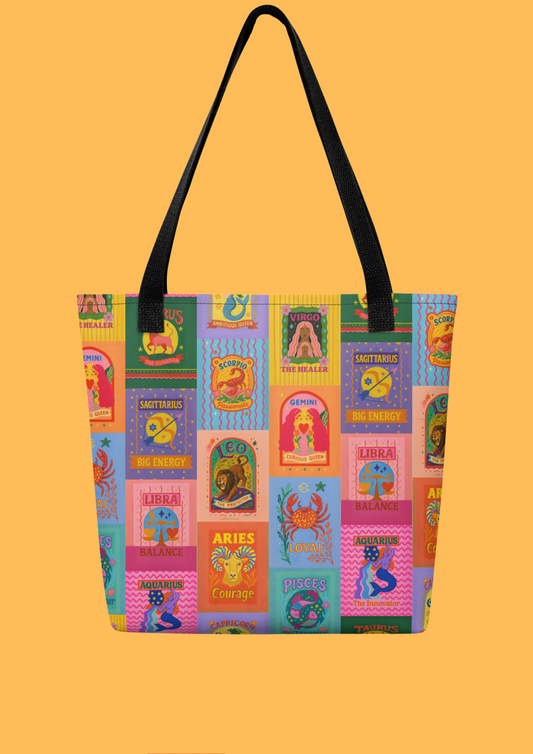Cosmic Color Tote Bag