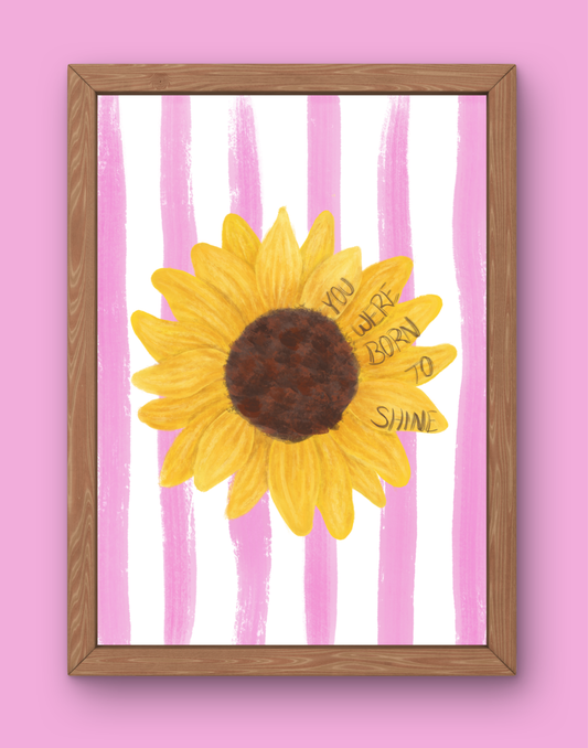 Sunflower Print