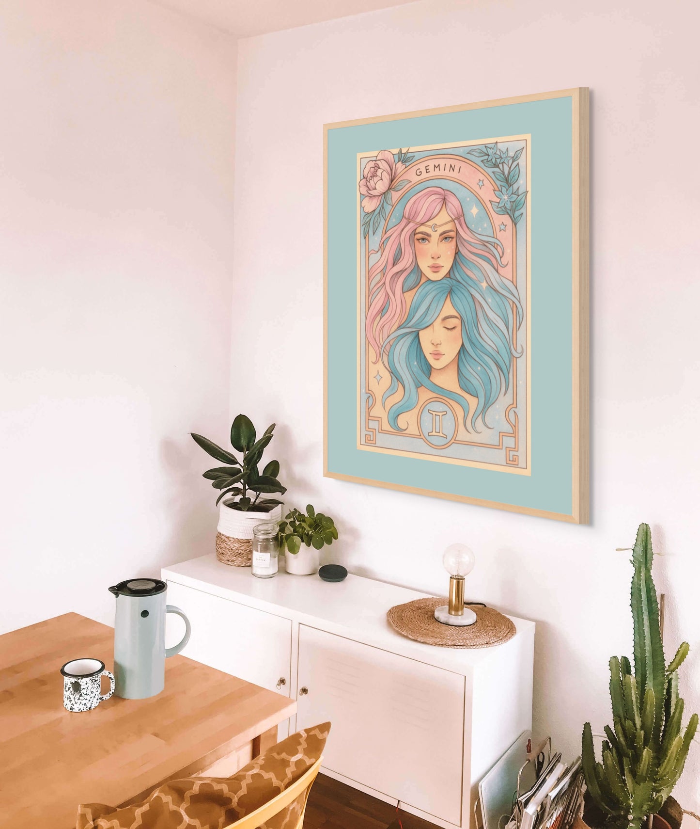 Gemini Bloom Goddess Print