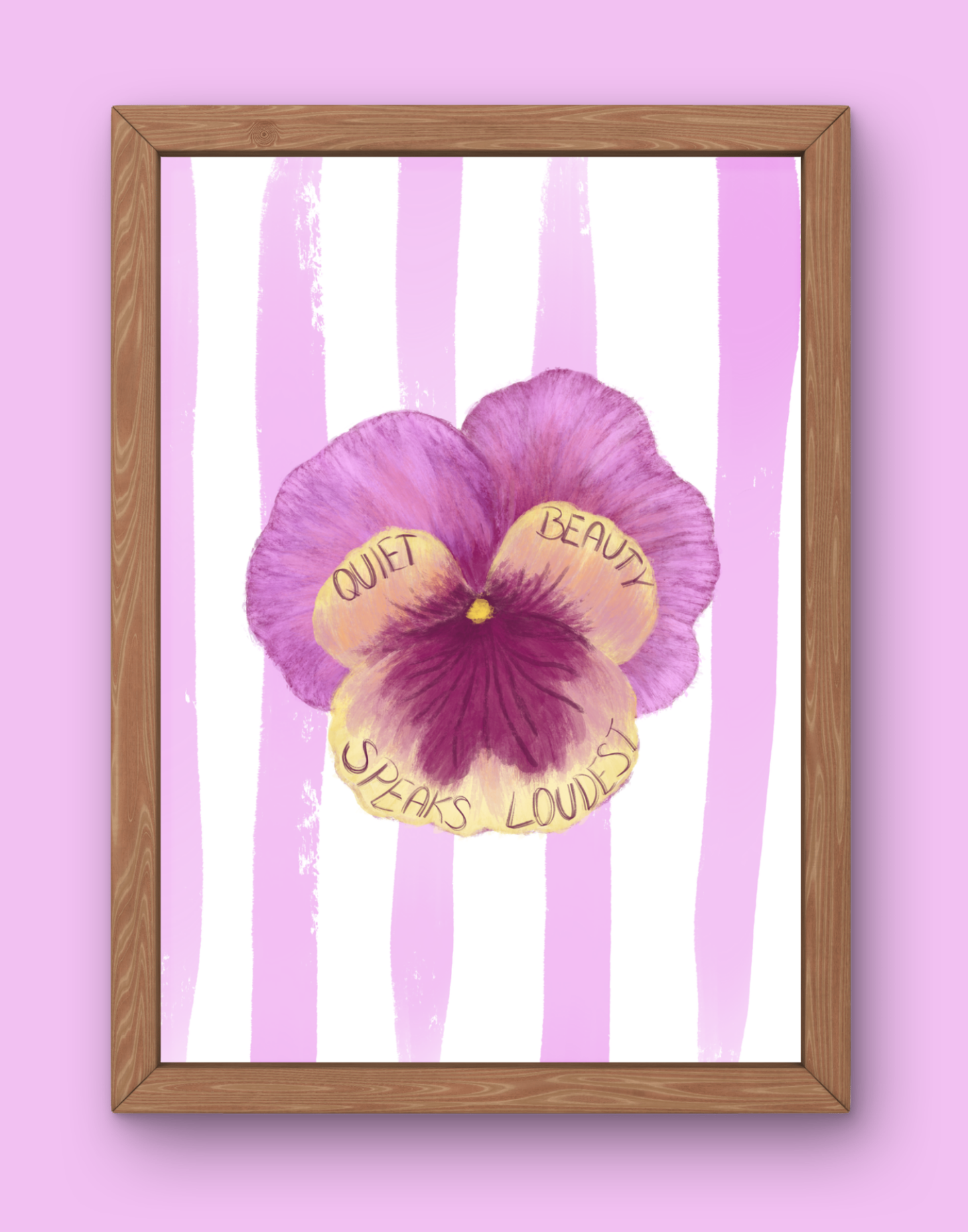 Pansy Print
