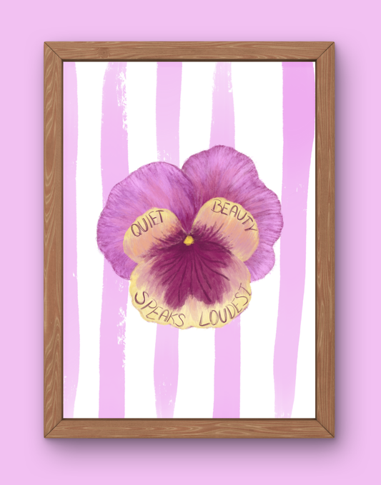 Pansy Print