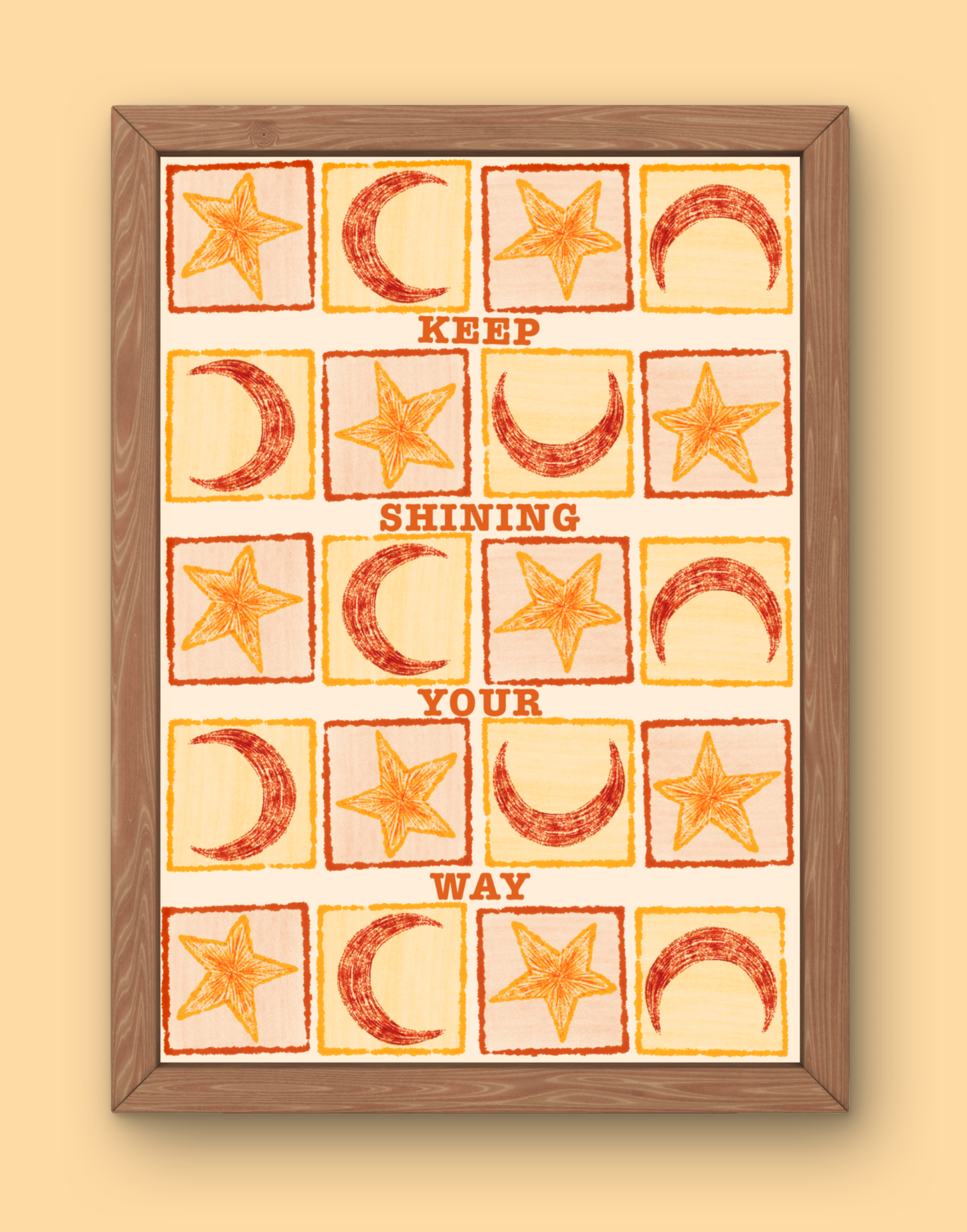 Keep Shining Your Way Print