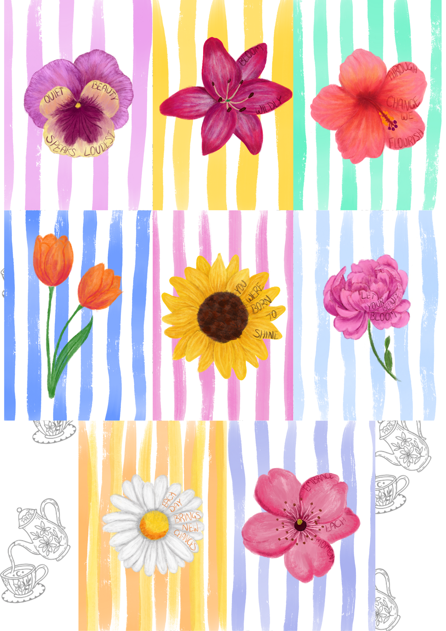 Floral Whispers Mini Print Lucky Dip